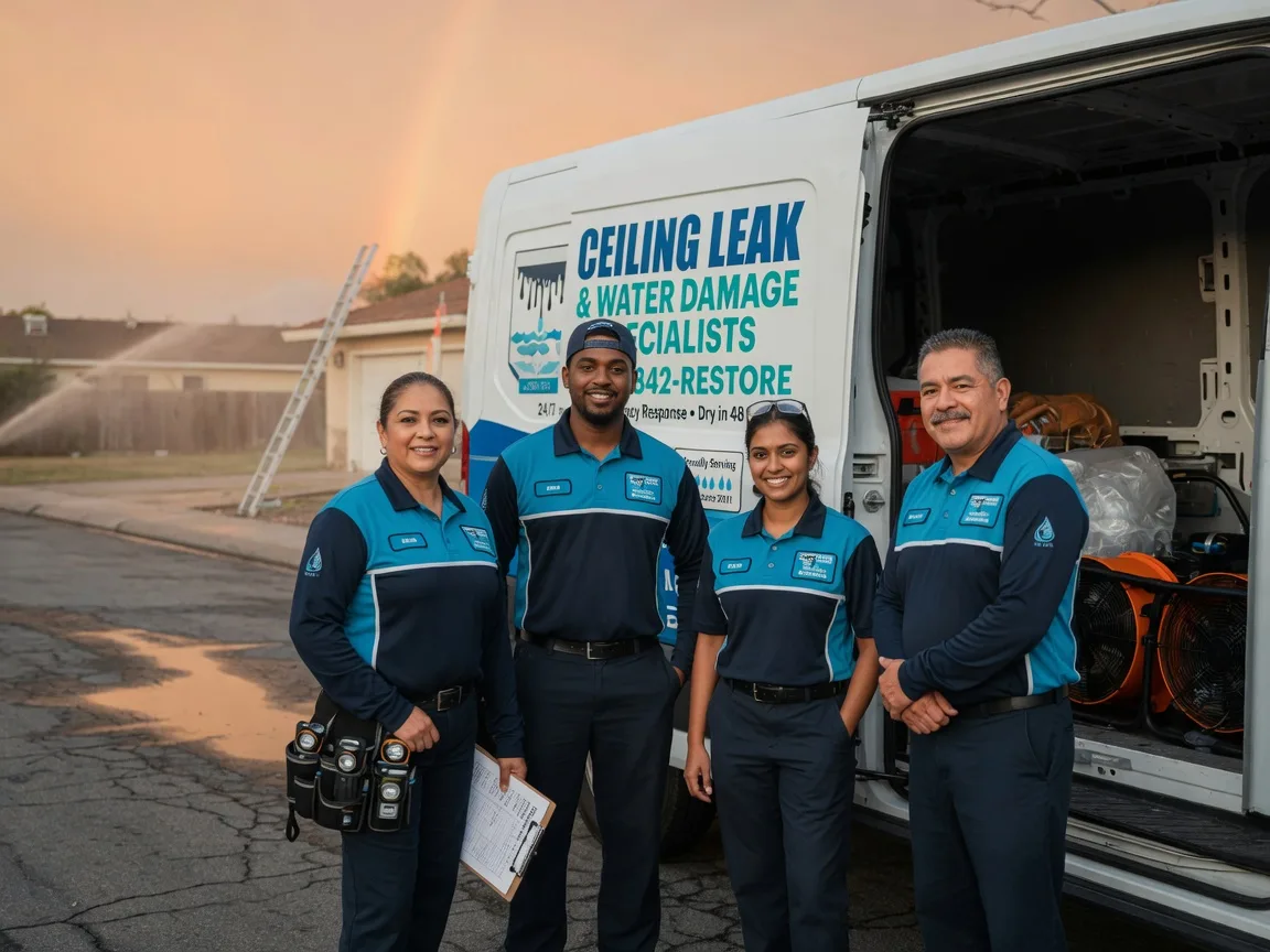 Ceiling Leak Cleanup company in Troup, TX