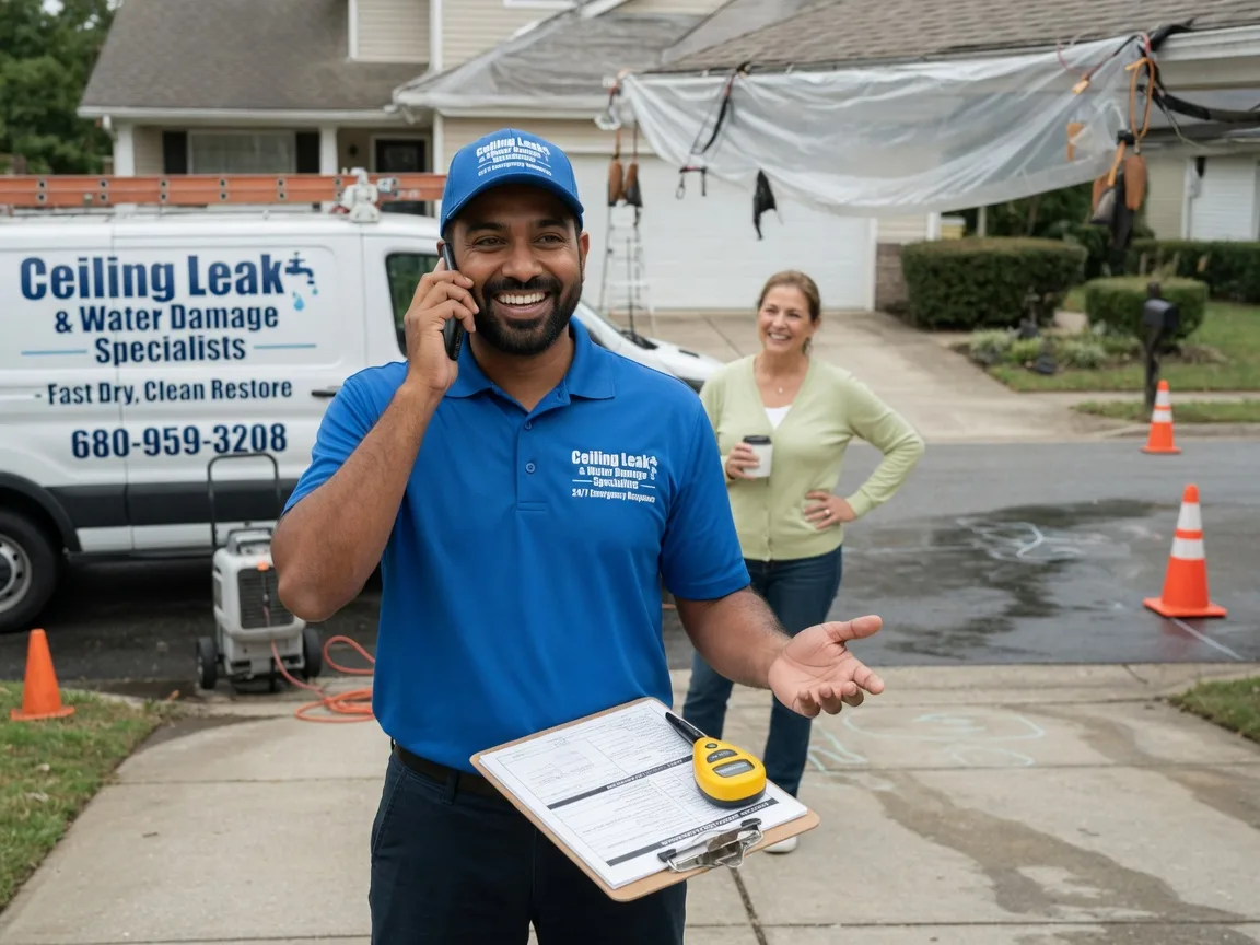 Ceiling Leak Cleanup Troup, TX FAQs